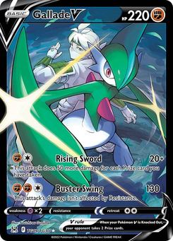 Gallade V #TG19 from Lost Origin