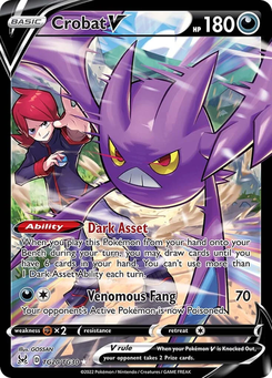 Crobat V #TG20 from Lost Origin