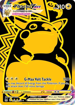 Pikachu VMAX #TG29 from Lost Origin
