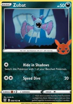 Zubat #25 from Trick or Trade