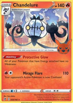 Chandelure #5 from Trick or Trade