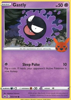 Gastly #8 from Trick or Trade