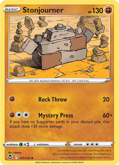 Stonjourner #101 from Silver Tempest