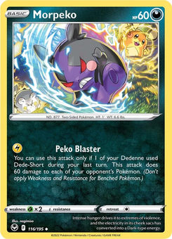 Morpeko #116 from Silver Tempest