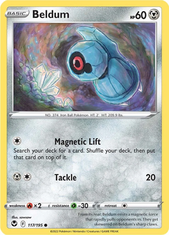 Beldum #117 from Silver Tempest