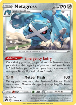 Metagross #119 from Silver Tempest