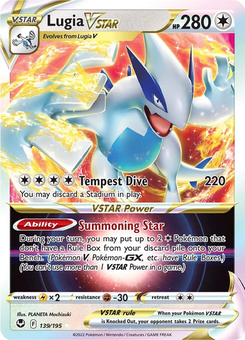 Lugia VSTAR #139 from Silver Tempest
