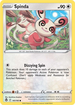 Spinda #141 from Silver Tempest