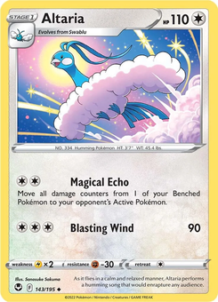 Altaria #143 from Silver Tempest