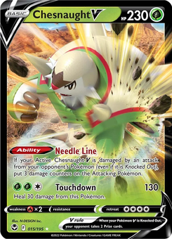 Chesnaught V #15 from Silver Tempest