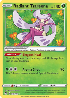 Radiant Tsareena #16 from Silver Tempest