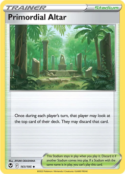 Primordial Altar #161 from Silver Tempest