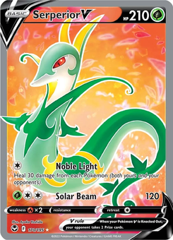 Serperior V #170 from Silver Tempest