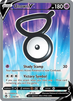 Unown V #176 from Silver Tempest