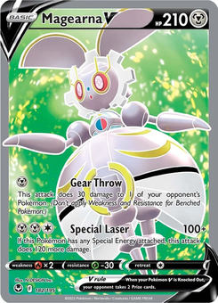 Magearna V #182 from Silver Tempest