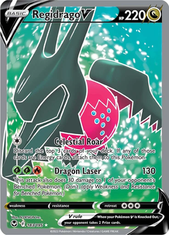 Regidrago V #183 from Silver Tempest