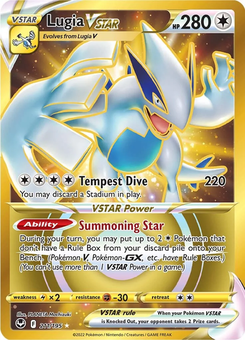 Lugia VSTAR #211 from Silver Tempest
