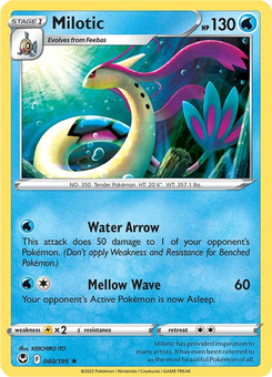 Milotic #40 from Silver Tempest