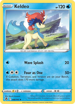 Keldeo #46 from Silver Tempest