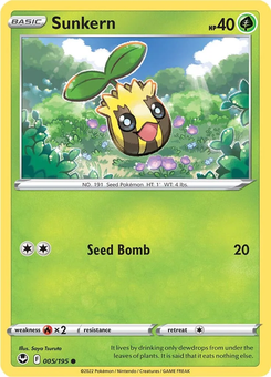 Sunkern #5 from Silver Tempest
