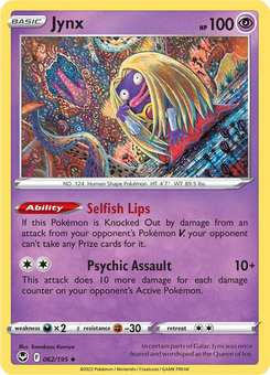 Jynx #62 from Silver Tempest