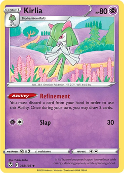 Kirlia #68 from Silver Tempest