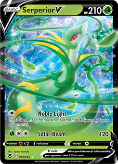 Serperior V #7 from Silver Tempest