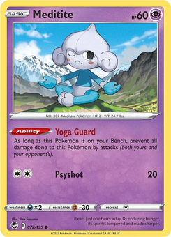 Meditite #72 from Silver Tempest