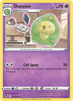 Duosion #77 from Silver Tempest