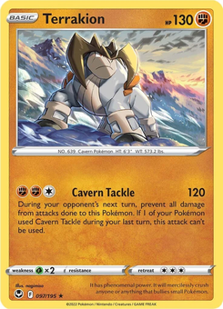 Terrakion #97 from Silver Tempest