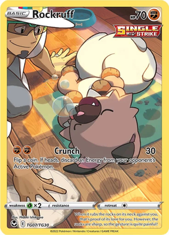 Rockruff #TG07 from Silver Tempest