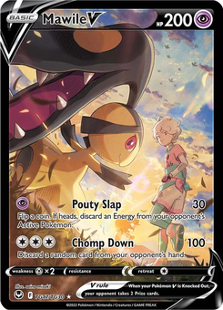 Mawile V #TG17 from Silver Tempest