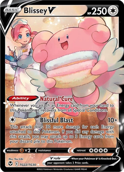Blissey V #TG22 from Silver Tempest