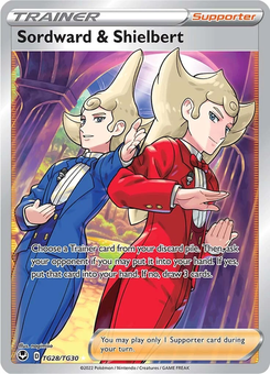 Sordward & Shielbert #TG28 from Silver Tempest