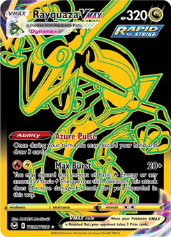 Rayquaza VMAX #TG29 from Silver Tempest