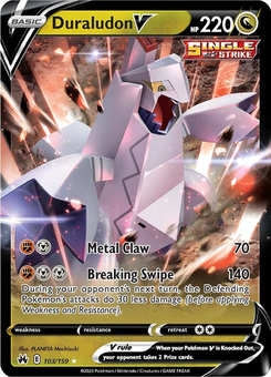 Duraludon V #103 from Crown Zenith
