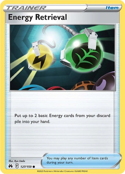 Energy Retrieval #127 from Crown Zenith