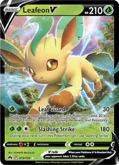 Leafeon V #13 from Crown Zenith
