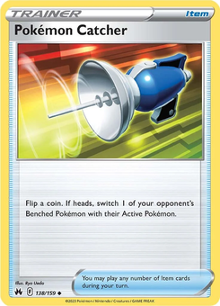 Pokémon Catcher #138 from Crown Zenith