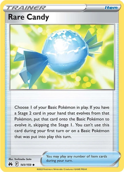 Rare Candy #141 from Crown Zenith
