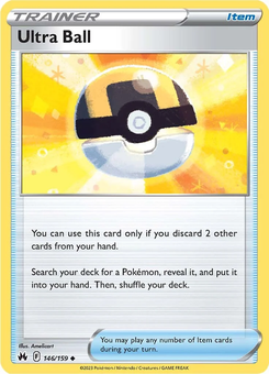 Ultra Ball #146 from Crown Zenith