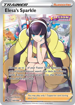 Elesa's Sparkle #147 from Crown Zenith