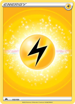 Lightning Energy #155 from Crown Zenith