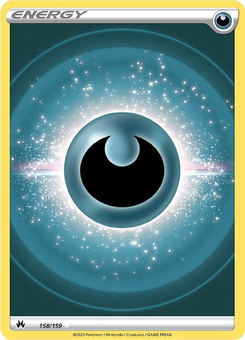 Darkness Energy #158 from Crown Zenith