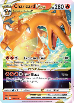 Charizard VSTAR #19 from Crown Zenith