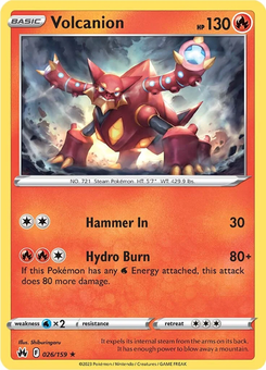 Volcanion #26 from Crown Zenith