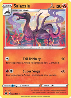 Salazzle #28 from Crown Zenith