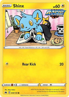 Shinx #39 from Crown Zenith
