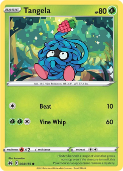 Tangela #4 from Crown Zenith