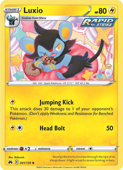 Luxio #41 from Crown Zenith